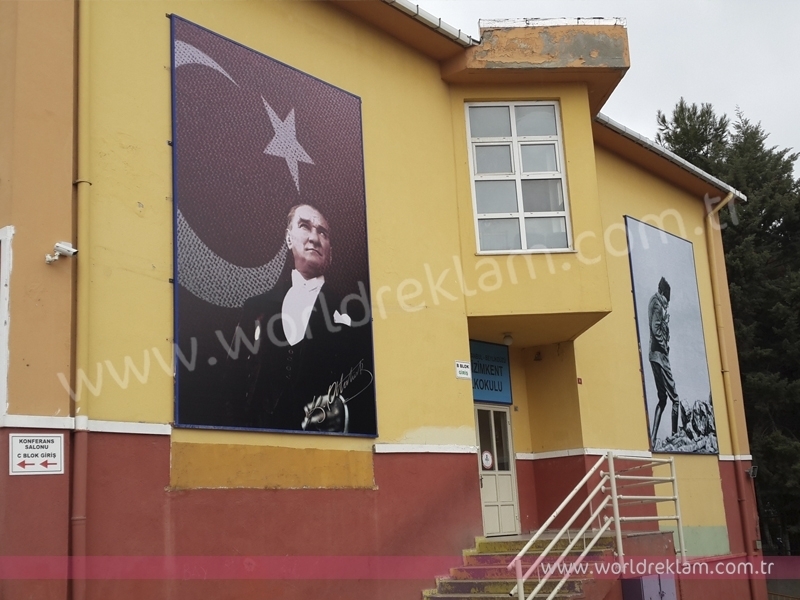 Atatürk Branda Baskısı